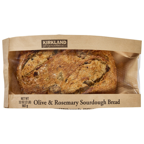 Costco grocery staple 4: Kirkland Signature Olive and Rosemary Sourdough Bread
