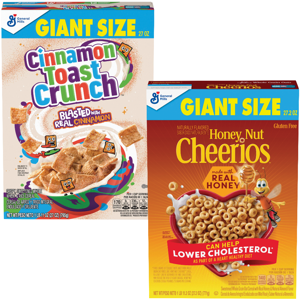 General Mills Giant Size Cereal