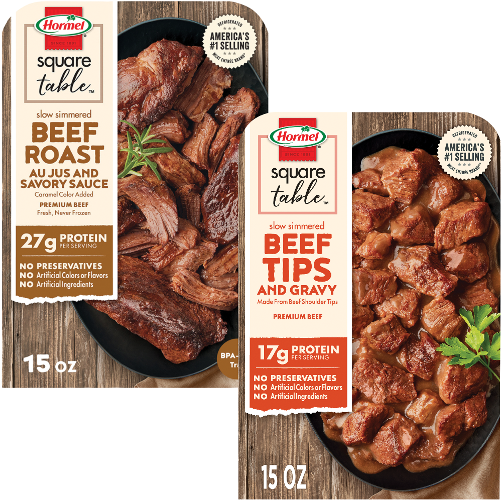 Hormel Square Table Beef Entrée