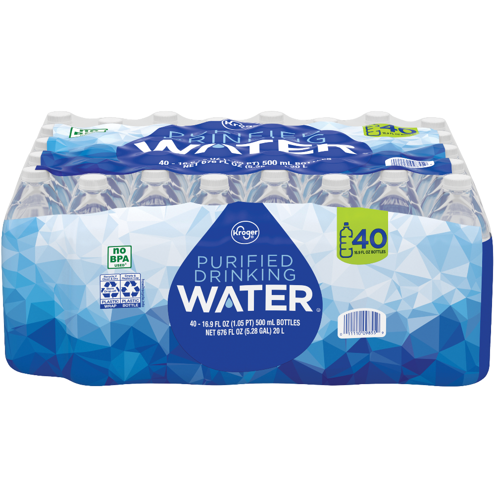 40-Pack Kroger Purified Water