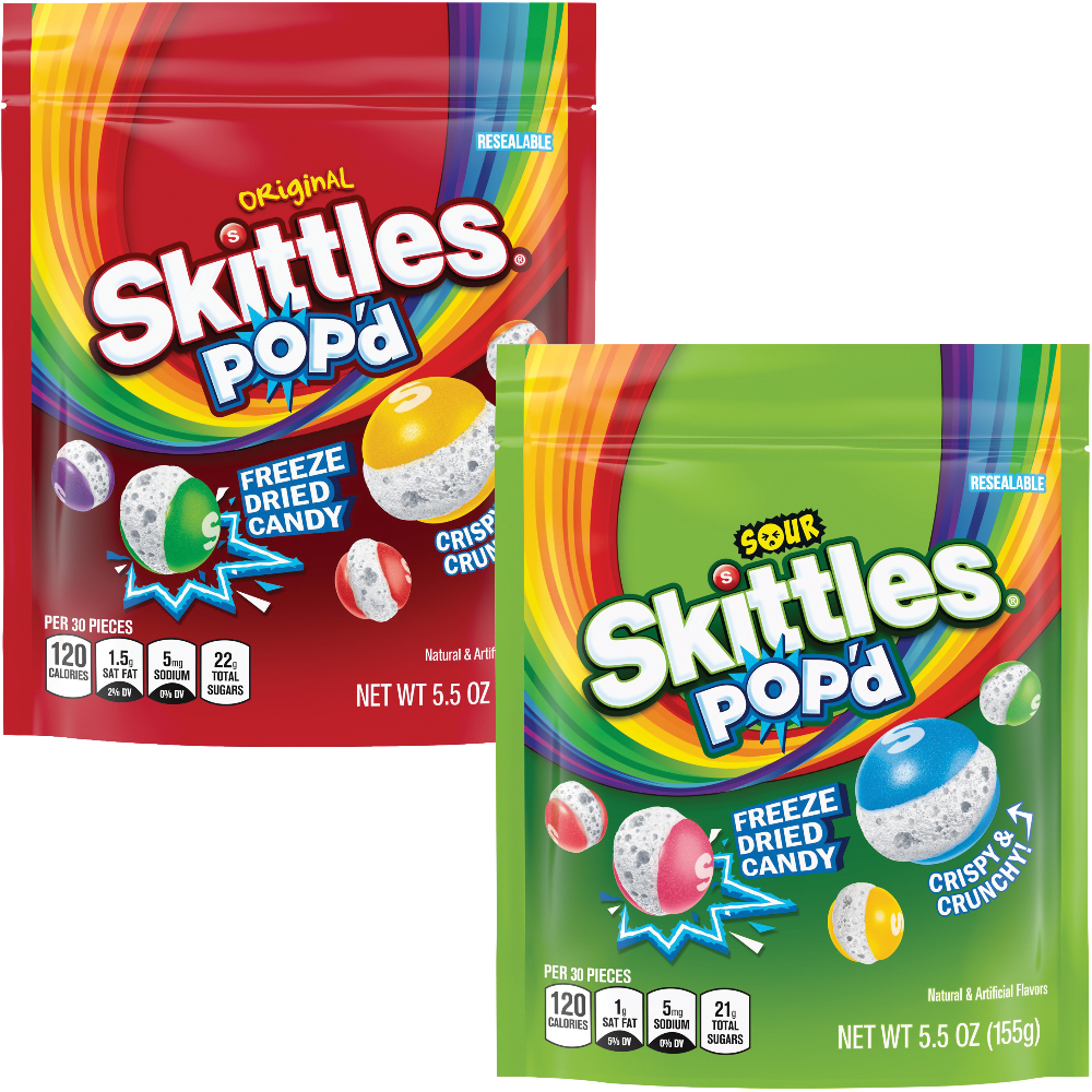 Skittles Pop'd Candy