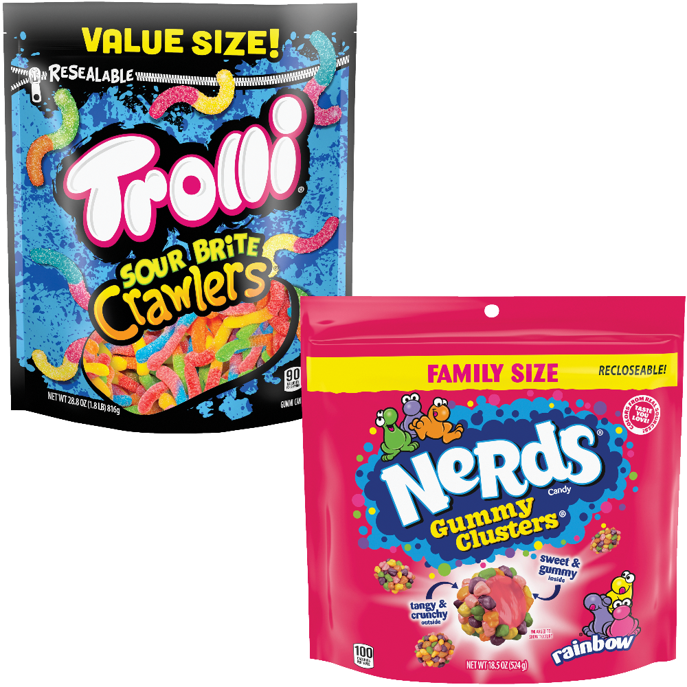 Nerds or Trolli Candy