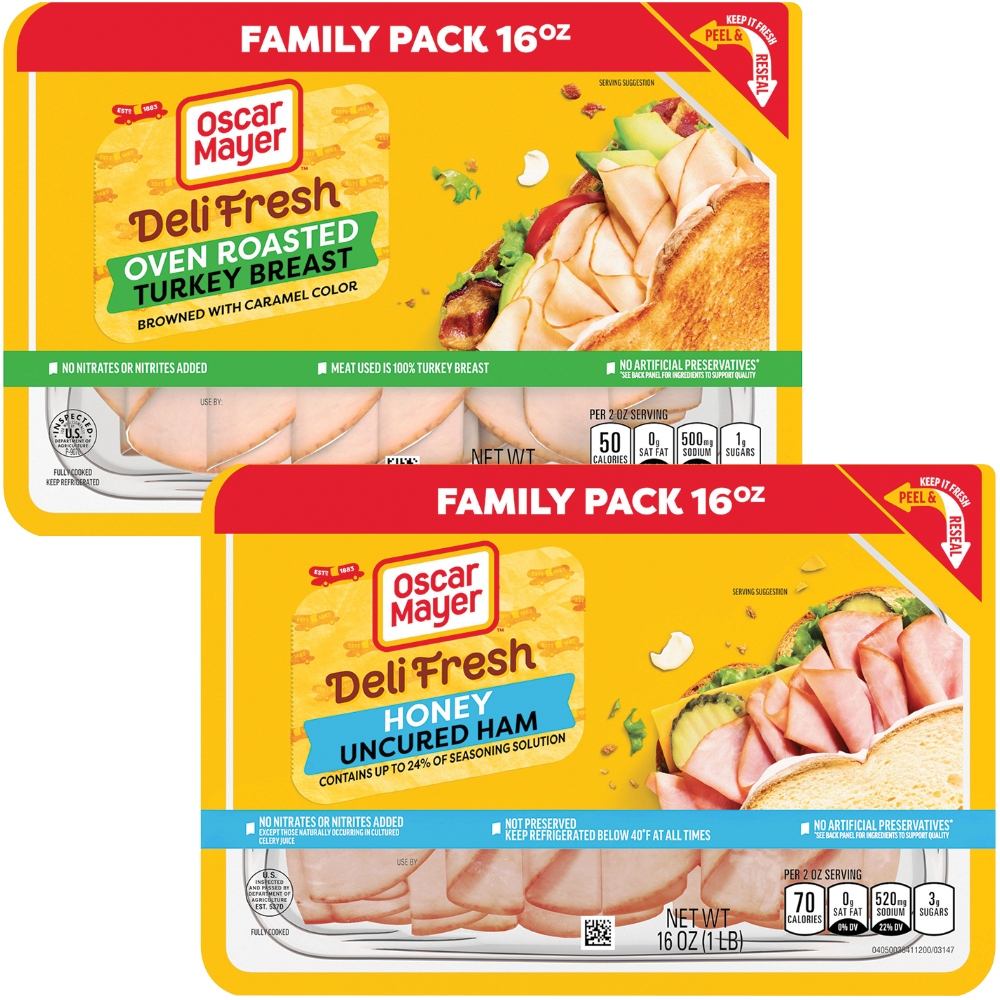 Oscar Mayer Deli Fresh Lunch Meat