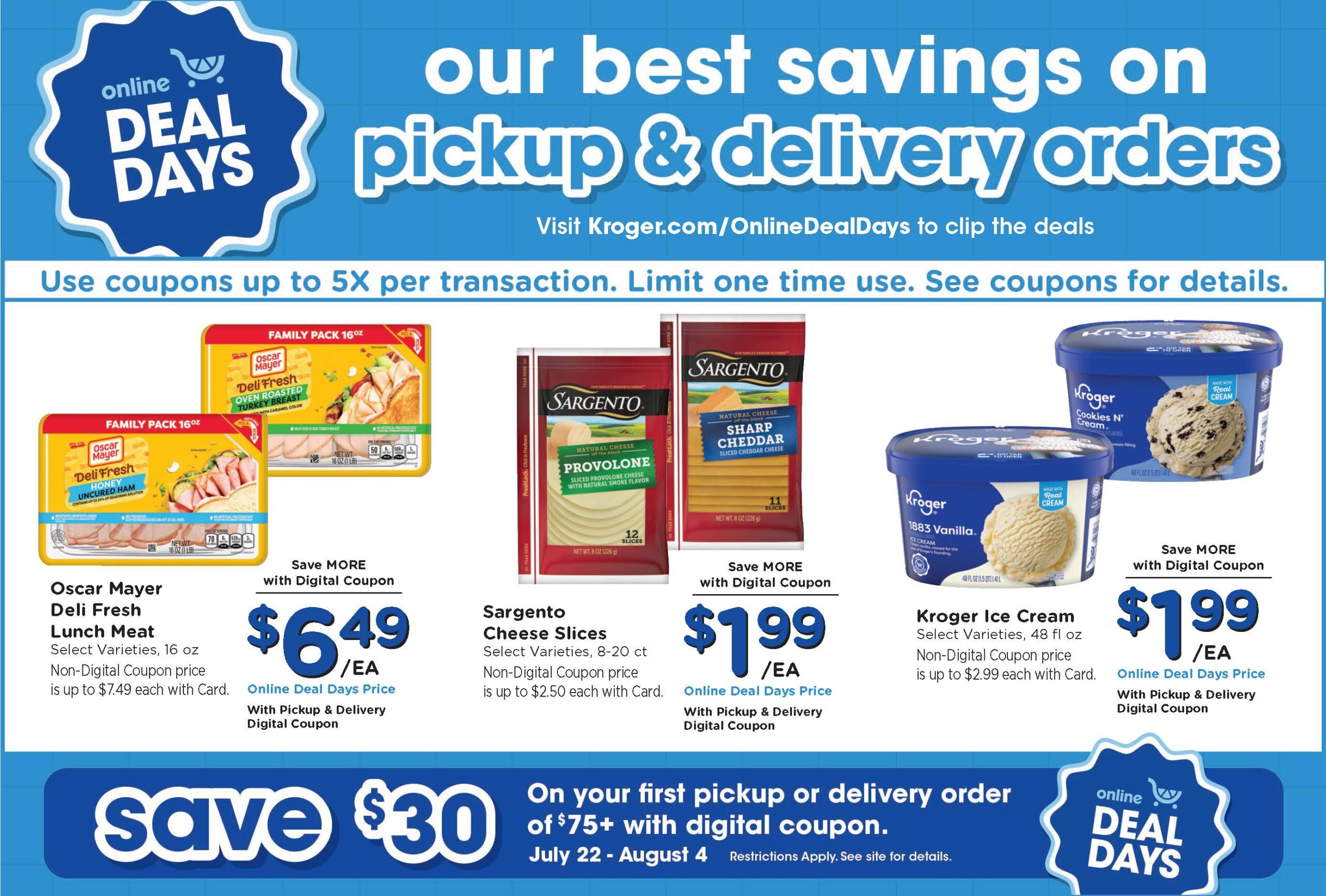 Kroger Weekly Ad Page 999999