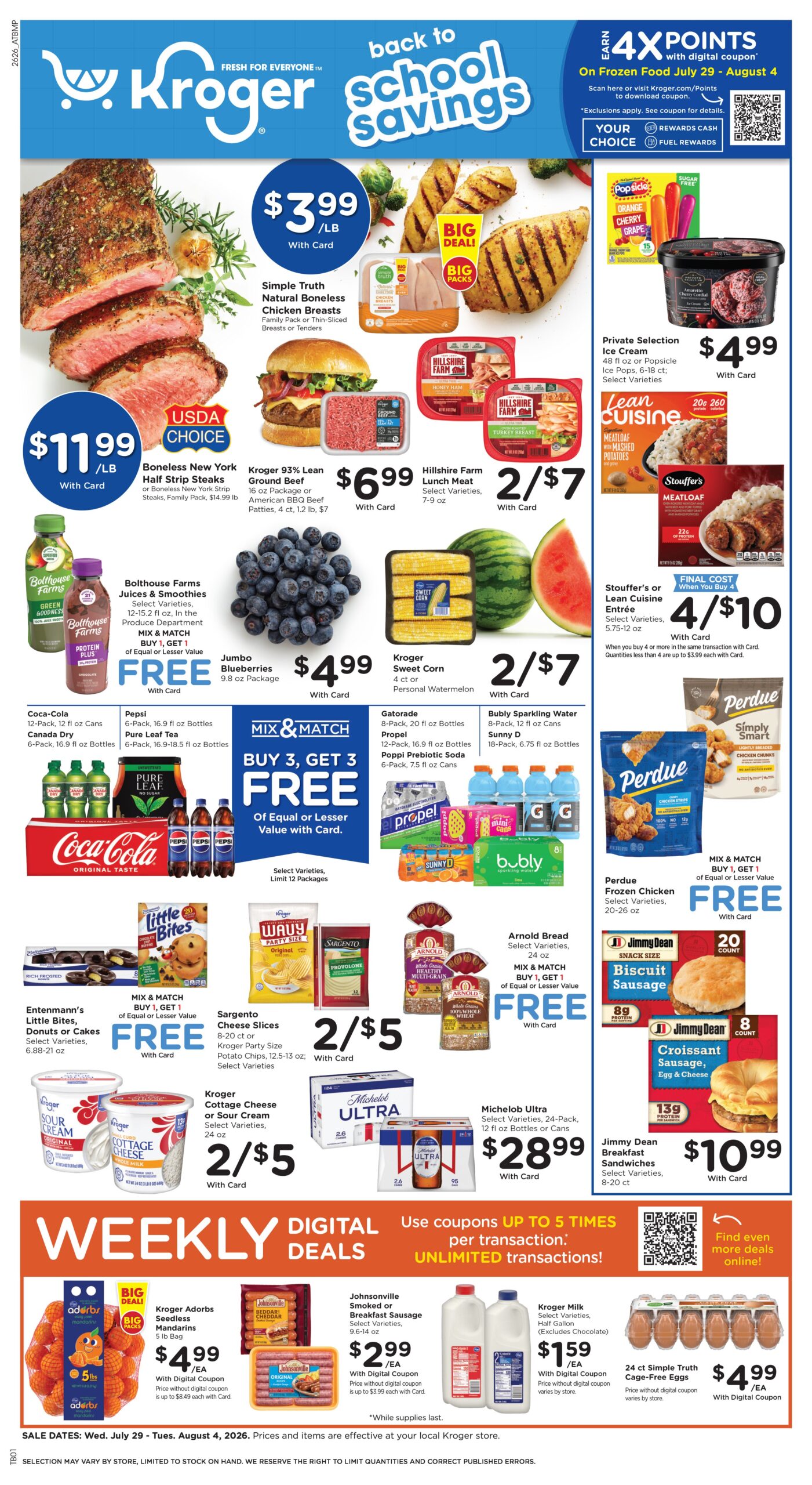 Kroger Weekly Ad Page 999999