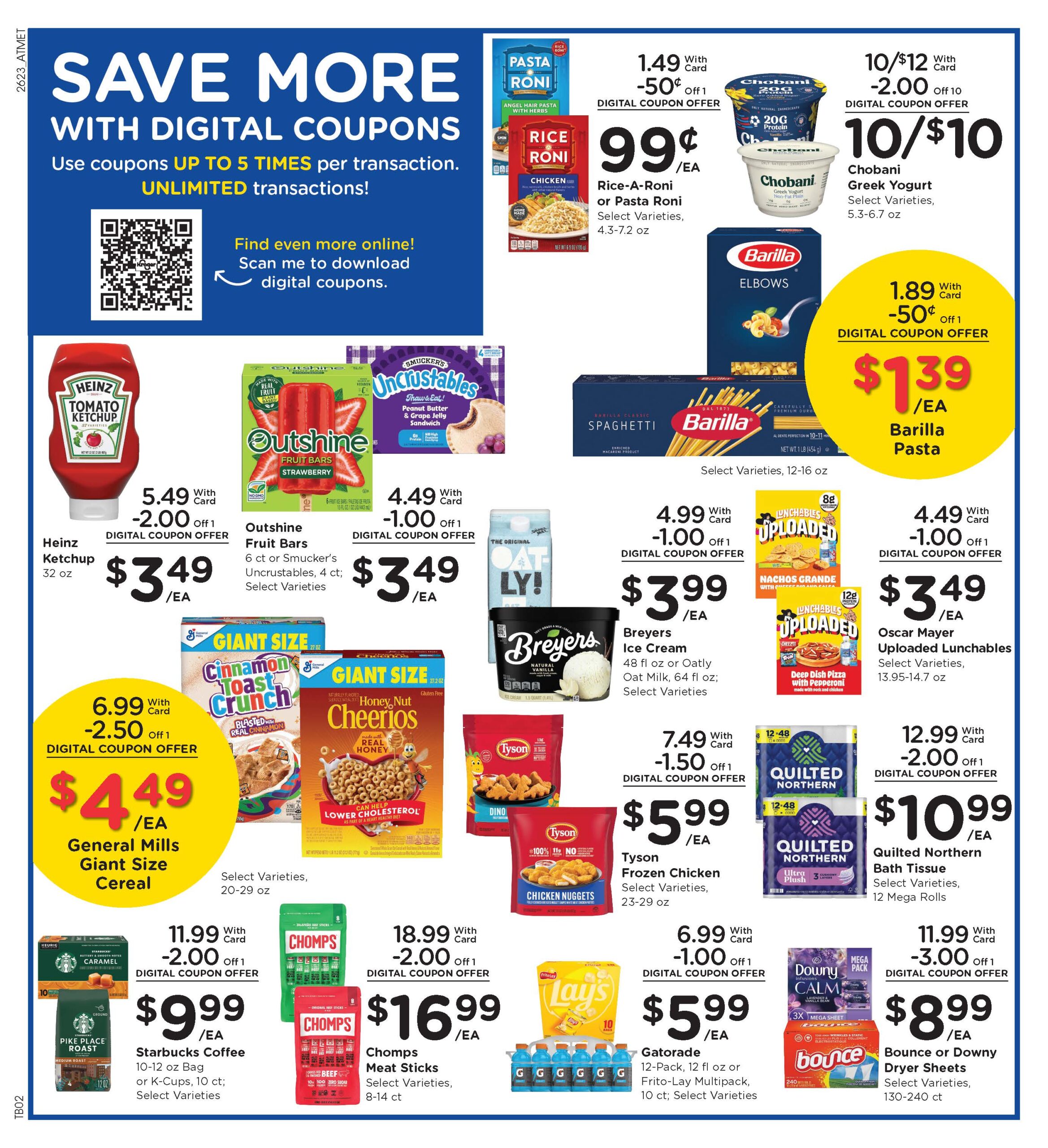 Kroger Weekly Ad Page 999999