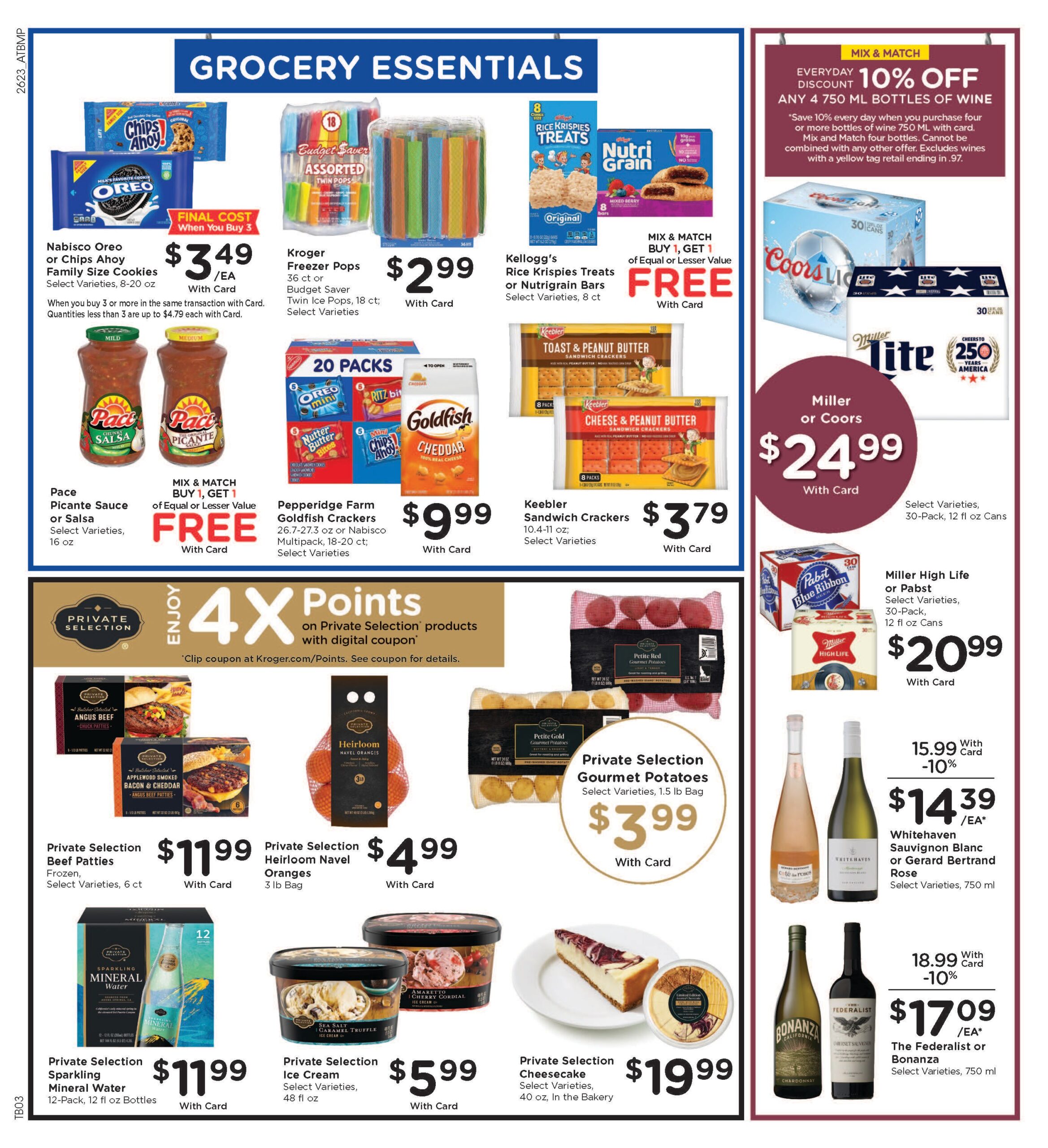 Kroger Weekly Ad Page 999999
