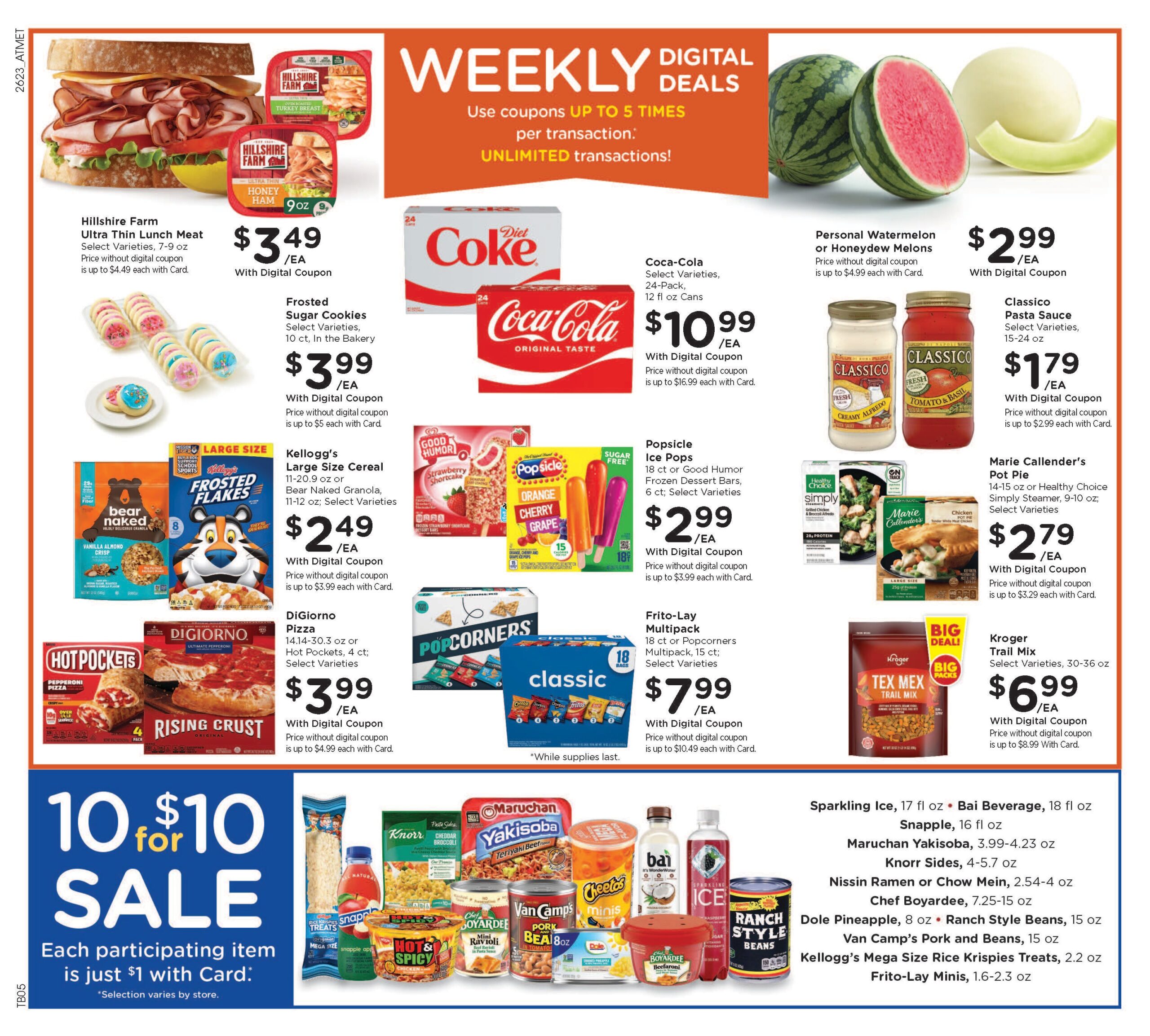 Kroger Weekly Ad Page 999999