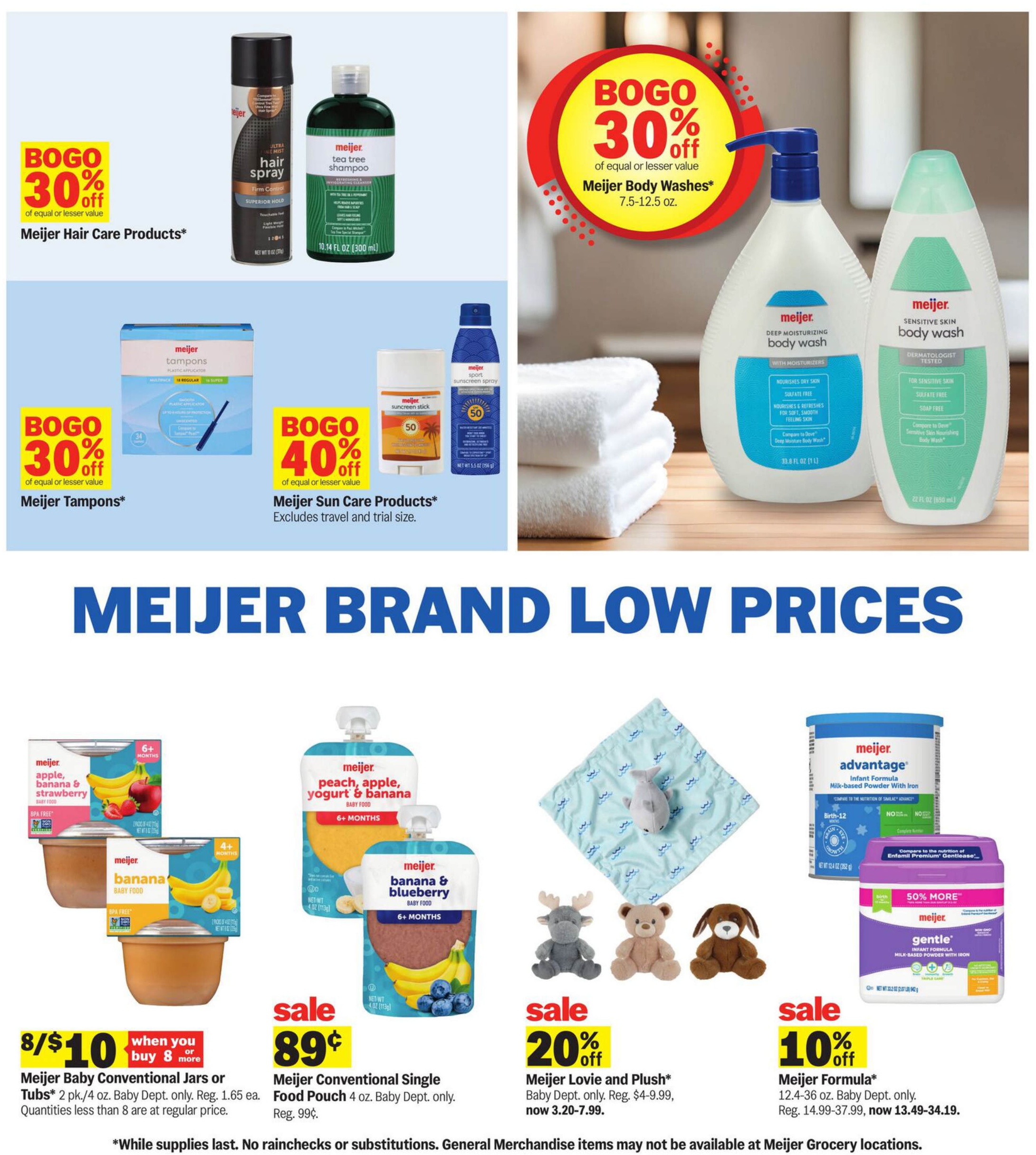 Meijer Weekly Ad Page 20
