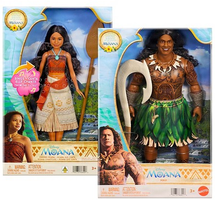Mattel Disney Moana fashion doll with removable accessories