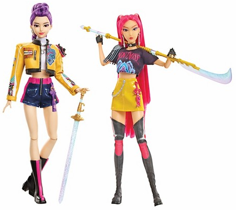KPop Demon Hunters dolls