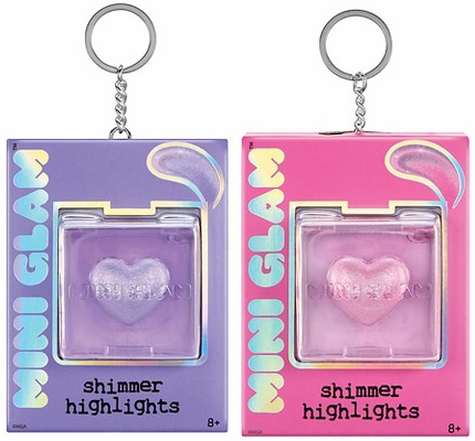 Select Mini Glam cosmetic shimmer highlights