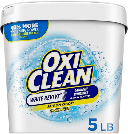 OxiClean White Revive 5-lb. laundry whitener & stain remover powder