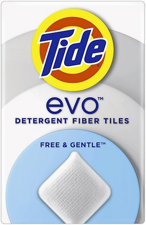 Tide Evo Free & Gentle 40-ct. detergent fiber tiles