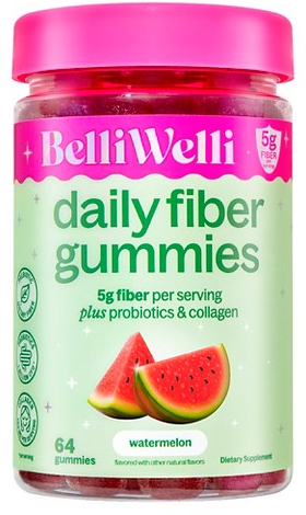 BelliWelli 64-ct. daily fiber gummies