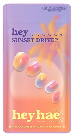 Heyhae 28-pc. gel nail set