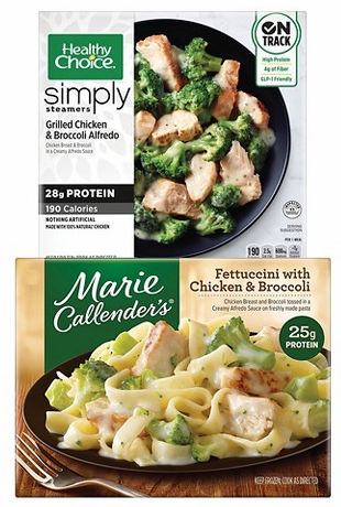 Select Marie Callender’s & Healthy Choice single-serve meals
