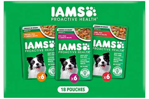 IAMS Proactive Health 18-ct. 3.93-oz. variety pack wet dog food