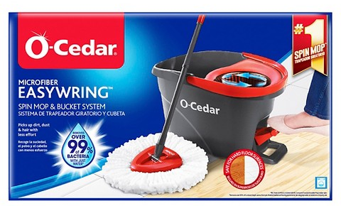 O-Cedar EasyWring spin mop & bucket system
