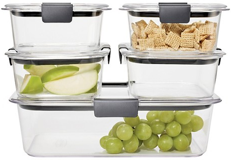 Select Rubbermaid 10-pc. Brilliance food storage set