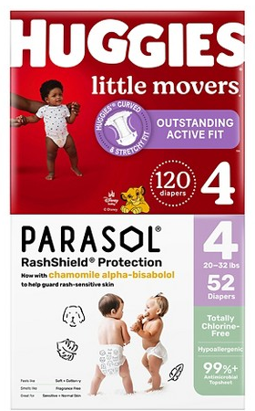 Select diapers, training pants & wipes
