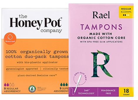 Select eye care, pain relief & menstrual care items