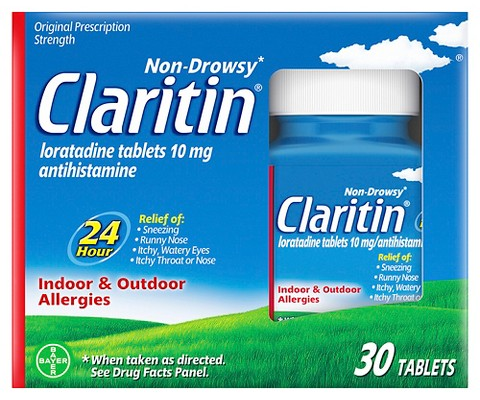 Claritin 30-ct. 24 hour non-drowsy allergy relief tablets