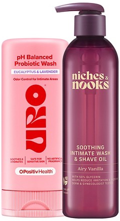 Select feminine care washes, wipes & sprays