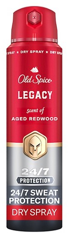 Old Spice Legacy 4.3-oz. men’s antiperspirant spray