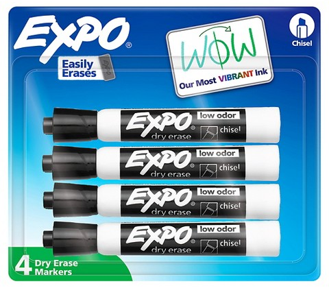 Select Expo dryerase markers& accessories