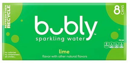 bubly 8-pk. sparkling water