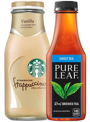 Starbucks Frappuccino 4-pk. & Pure Leaf 6-pk. drinks