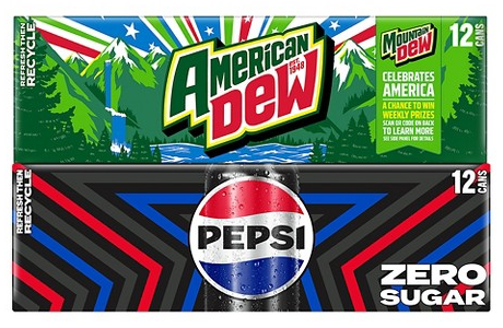 Select Pepsi, Mountain Dew & more 12-pk. soda