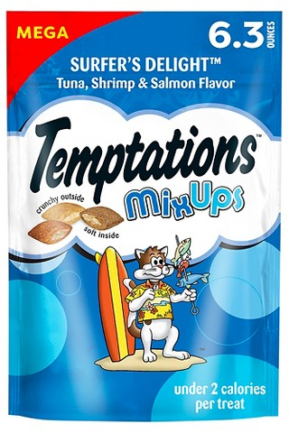 Temptations MixUps Surfer’s Delight 6.3-oz. cat treats