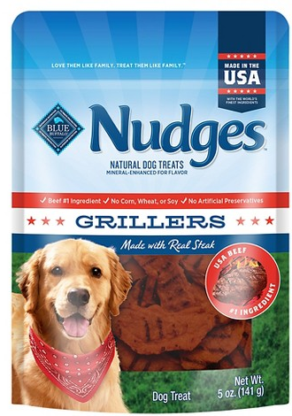 Blue Buffalo Nudges Grillers 5-oz. dog treats