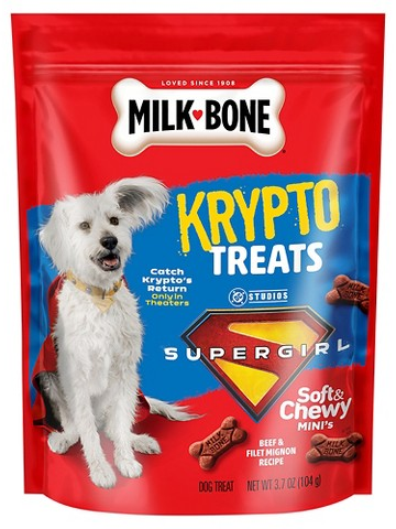 Milk-Bone DC Studios Supergirl Krypto 3.7-oz. dog treats