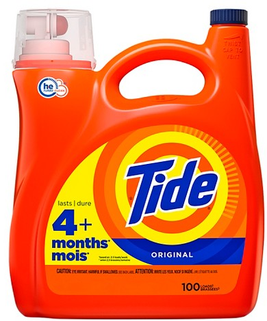 Tide Original 125-oz. liquid laundry detergent