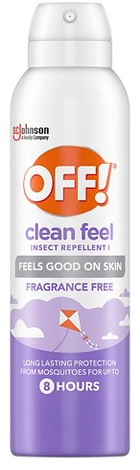 OFF! Clean Feel 5-oz. fragrance-free insect repellent