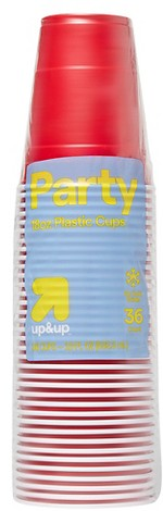up&up 36-ct. 18-oz. plastic party cups