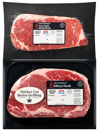 Select Good & Gather steaks & roasts