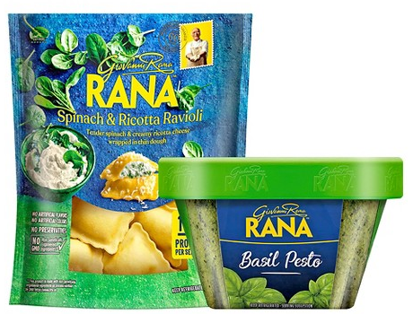 Select Rana pasta & sauce