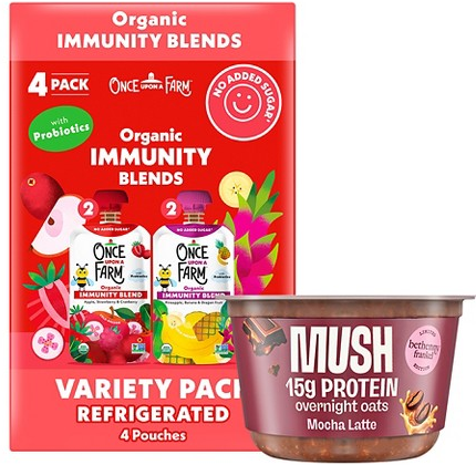 Refrigerated snacks