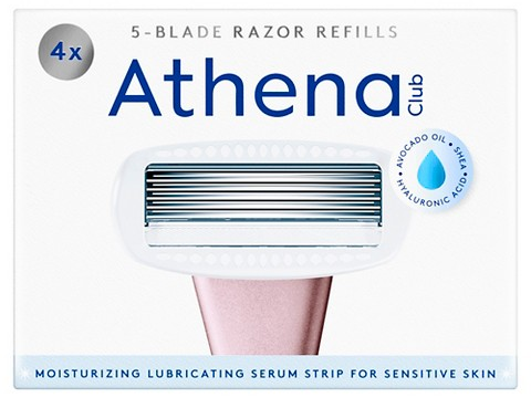 Athena Club 4-ct. 5-blade razor refills