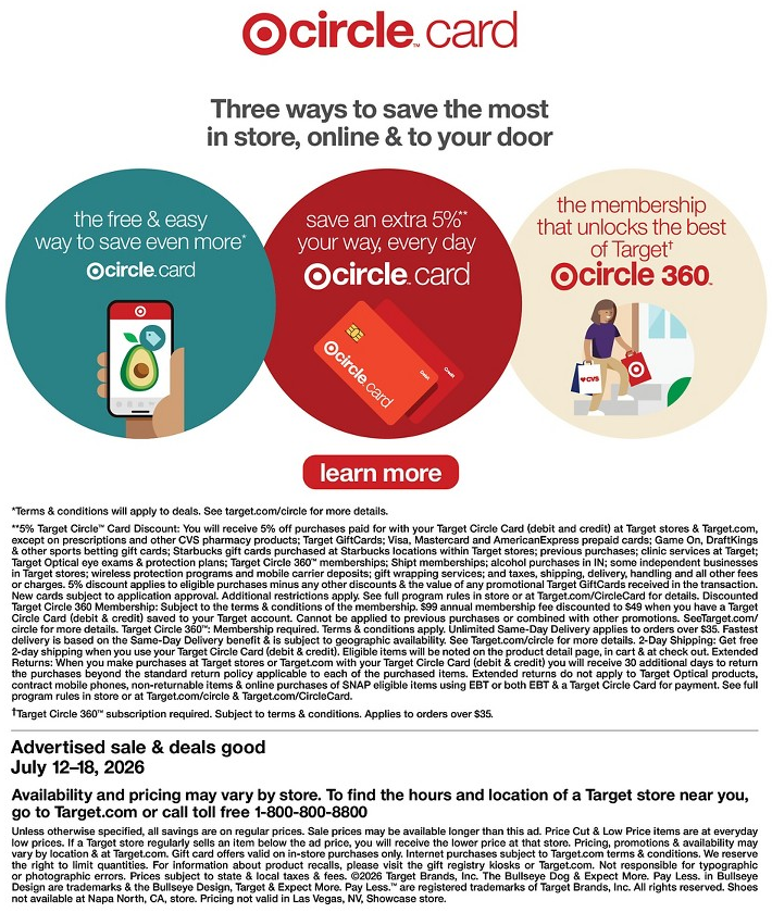 Target Weekly Ad Page 34