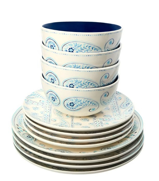Costco August clearance item 6: The Lakeside Collection Dolly Parton Stoneware Everyday Pais