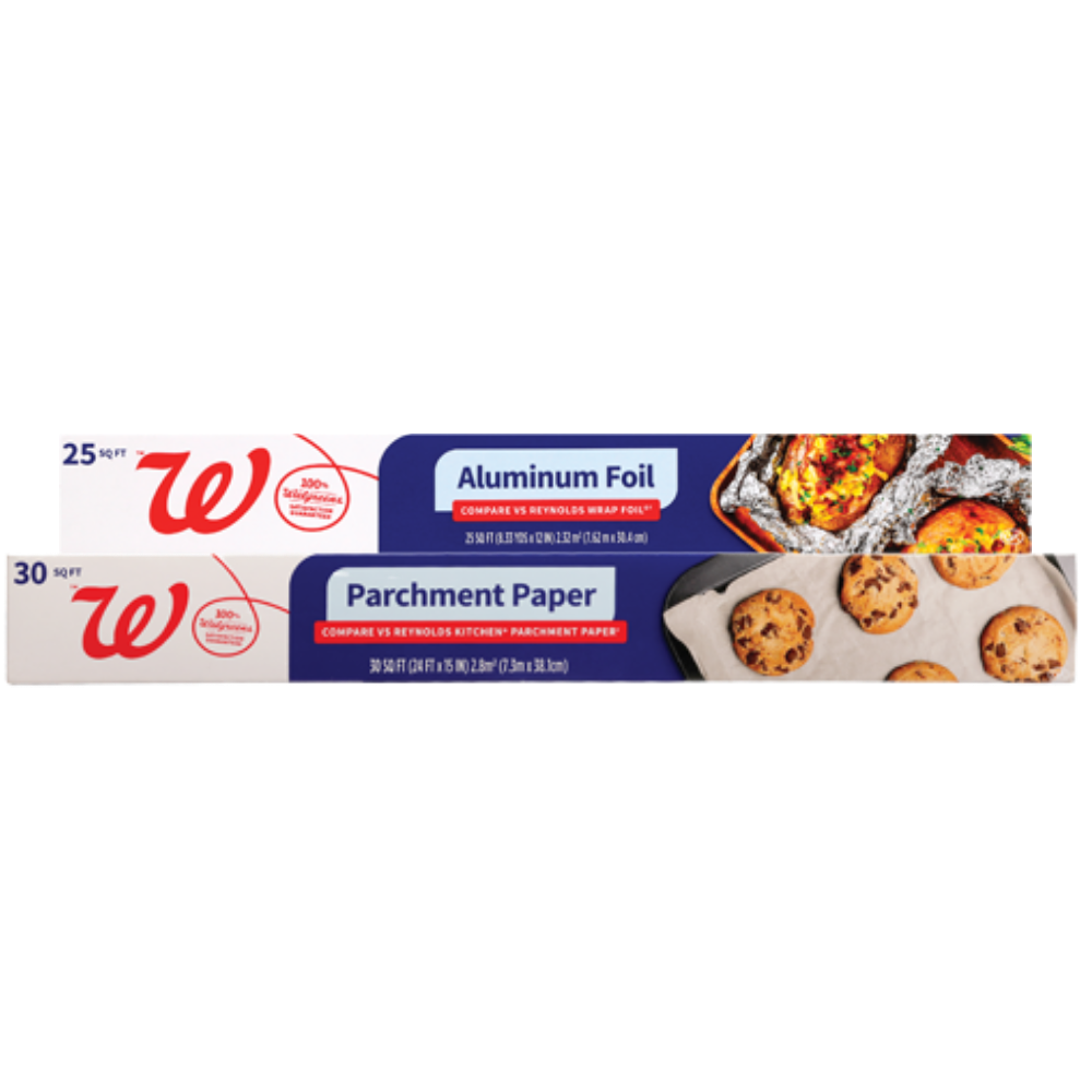 Walgreens Aluminum Foil, Plastic Wrap or Parchment Paper