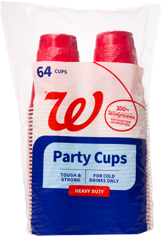 Complete Home™ or Walgreens Disposable Cups or Cutlery