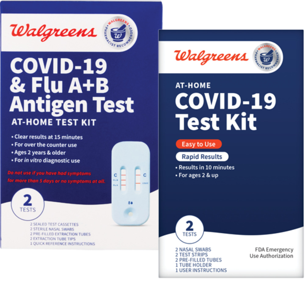 2-Pack Walgreens COVID-19 Antigen Test