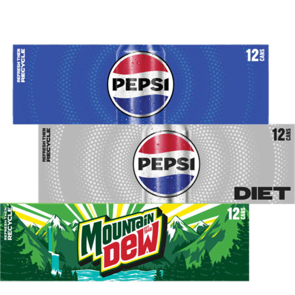 12-Pack Pepsi Products