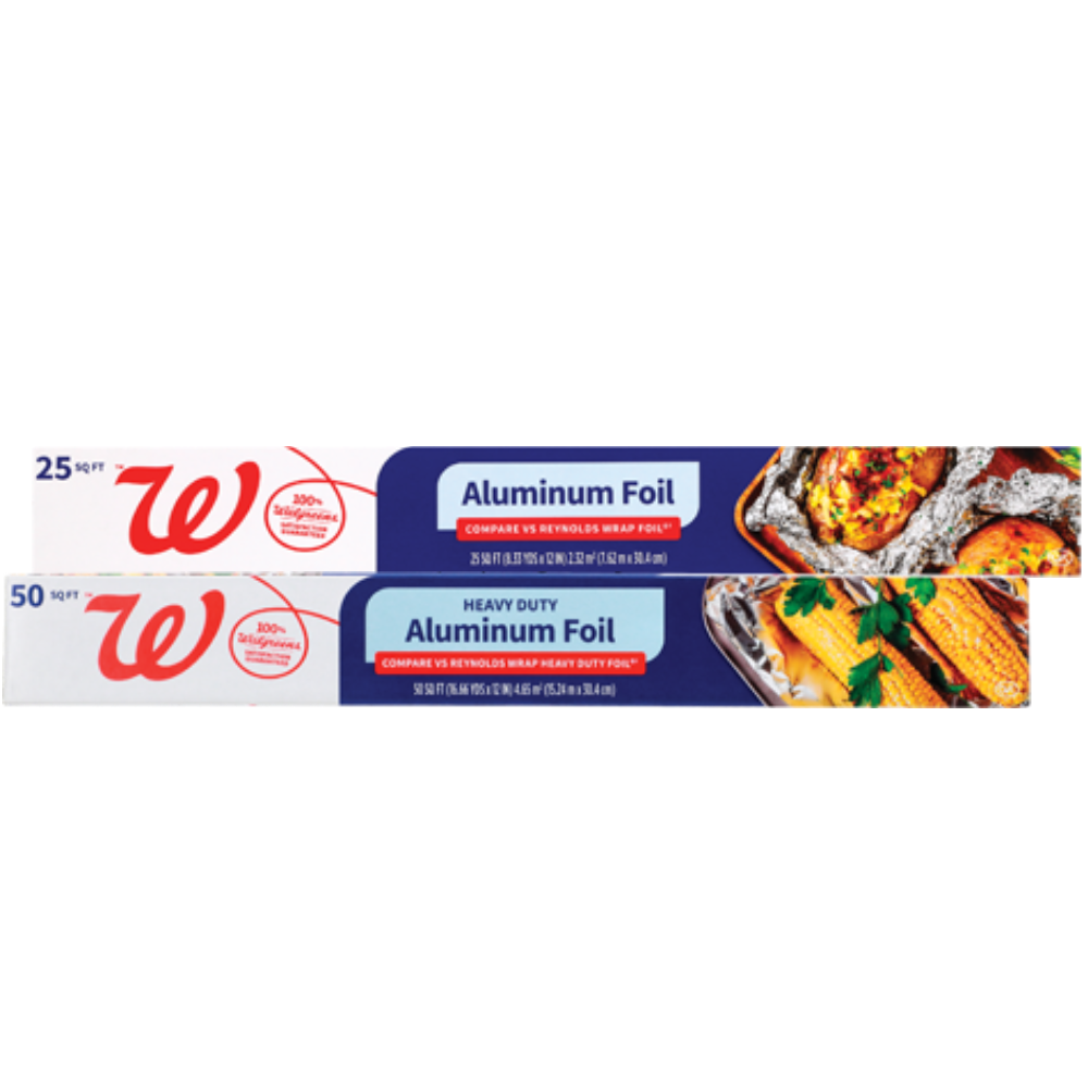 Walgreens Aluminum Foil, Plastic Wrap or Parchment Paper